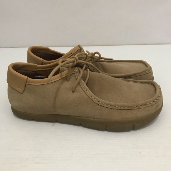Kalso Darby Suede Natural Negative Heel Earth Shoes Size 9